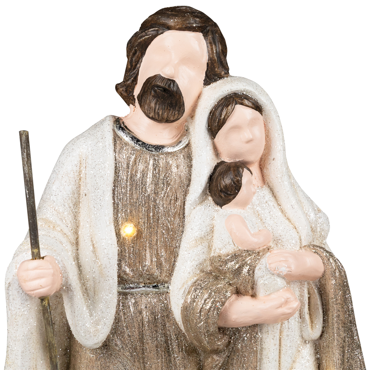 Northlight Lighted Glittery Holy Family Christmas Decoration