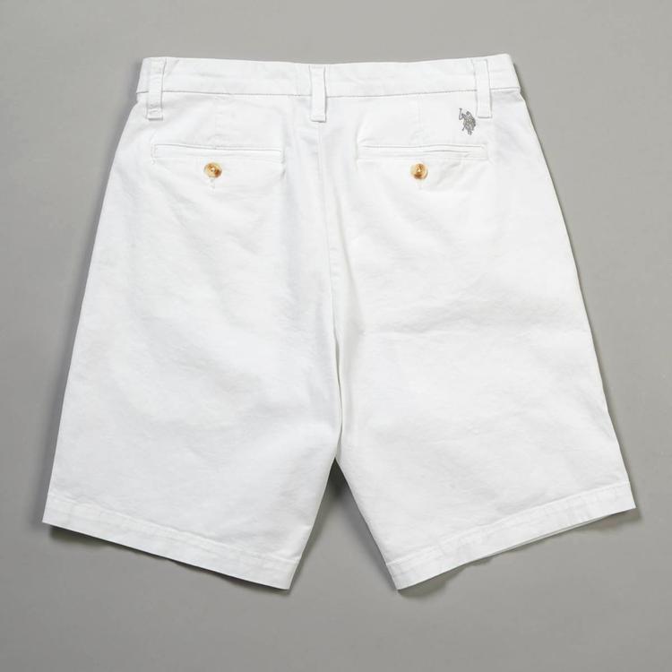 Mens U.S. Polo Assn.® White Walk Shorts
