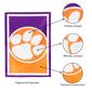 Evergreen Clemson University Burlap House Flag - image 5