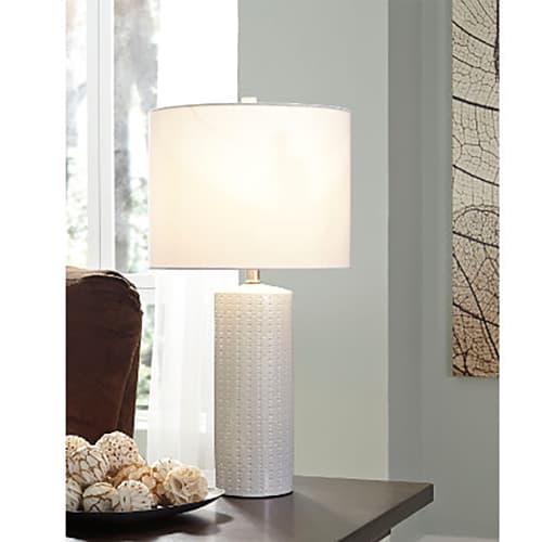 Ashley Furniture Set Of 2 Steuben Ceramic Table Lamps - image 