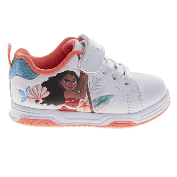 Toddler Girls Disney™ Moana Pua & HeiHei Strap Closure Sneakers