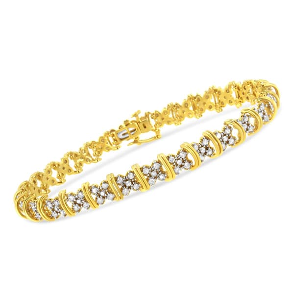 Haus of Brilliance 2.0ctw. Diamond Link Bracelet