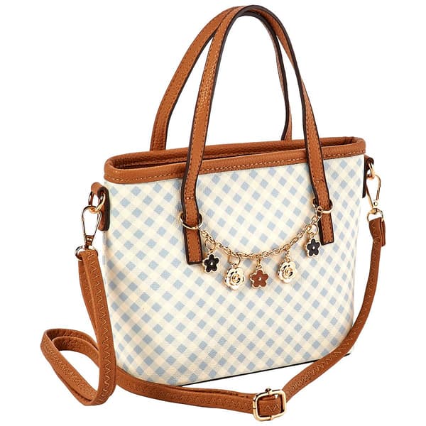 DS Fashion Satchel Crossbody with Charms