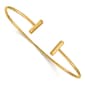 Gold Classics(tm) 14kt. Gold Flexible Bar Bangle - image 1