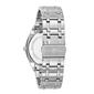 Mens Bulova Blue Dial Stainless Bracelet Watch - 96C125 - image 3