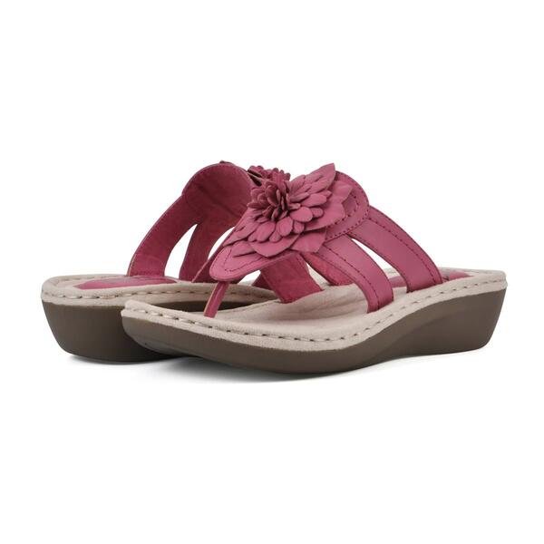 Womens Cliffs by White Mountain Cassia Thong Sandals