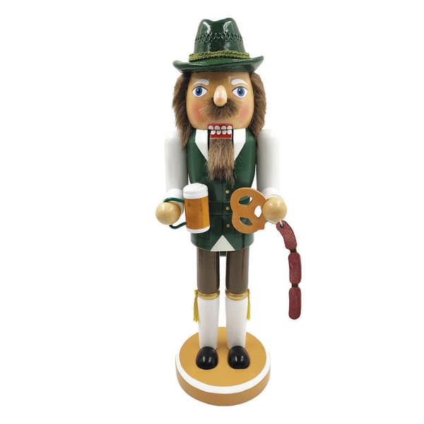 Santa's Workshop 13in. German Nutcracker - image 