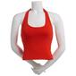 Juniors Derek Heart Doble Layered Cropped Halter Top - image 1