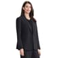 Womens Jones New York Solid Notch Lapel One Button Blazer - image 3