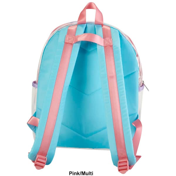 Madden Girl Clear Vinyl Backpack