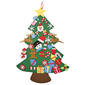 Felt Christmas Tree with 36 Ornaments - image 1
