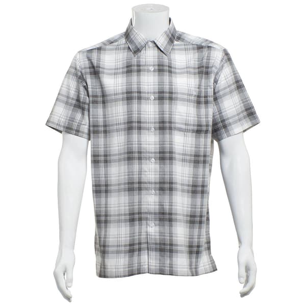 Mens Preswick & Moore(R) Microfiber Button Down Shirt - White - image 