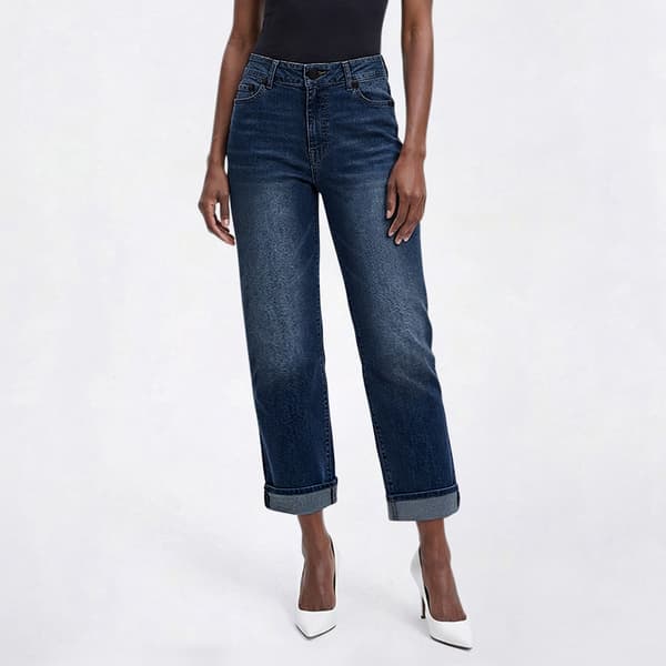 Womens Faith Jeans High Rise Girlfriend Bootcut Jeans - image 