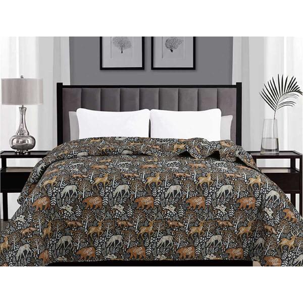 Ashley Cooper Whimsical Wildlife Quilt Set - image 