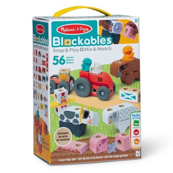 Melissa & Doug&#174; Blockables&#8482; Farm Playset