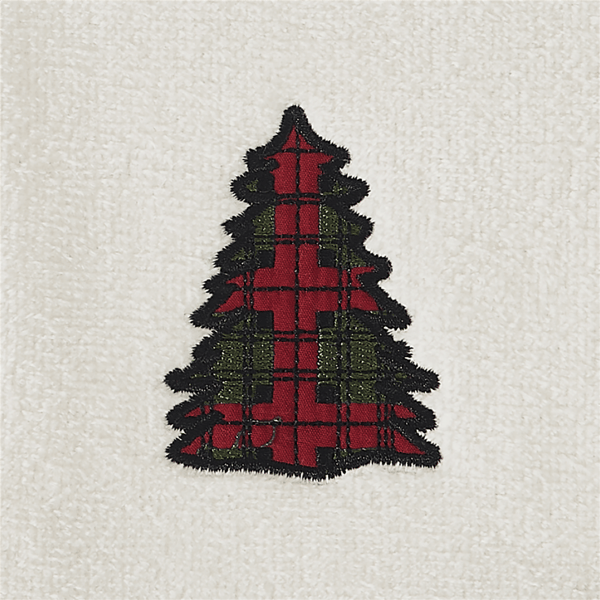Avanti Patchwork Plaid 2pk. Fingertip Towel Set