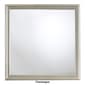 Passion Furniture Classic Square Wood Dresser Mirror - 38x38 - image 10