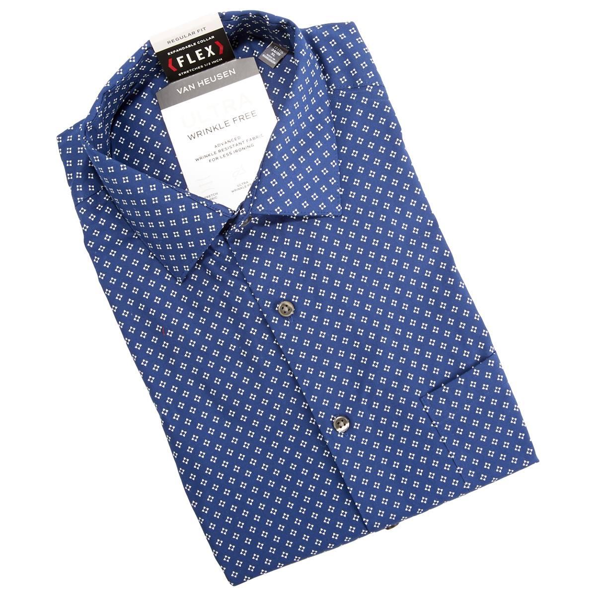 Mens Van Heusen® Ultra Regular Fit Stretch Dress Shirt