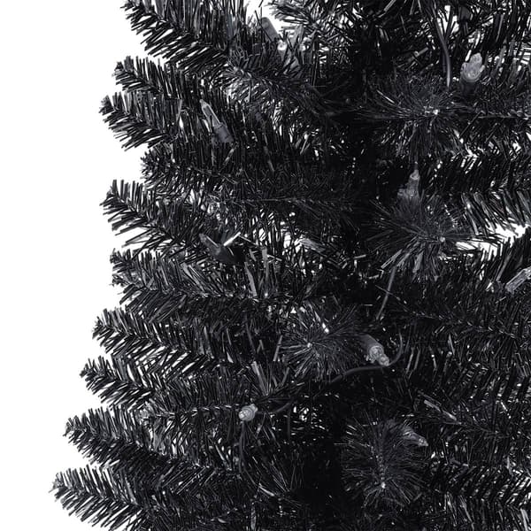 Puleo International 6ft. Pre-Lit Tinsel Artificial Christmas Tree