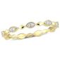 Diamond Classics&#40;tm&#41; 10kt. Gold 1/10ct. Diamond Anniversary Ring - image 1