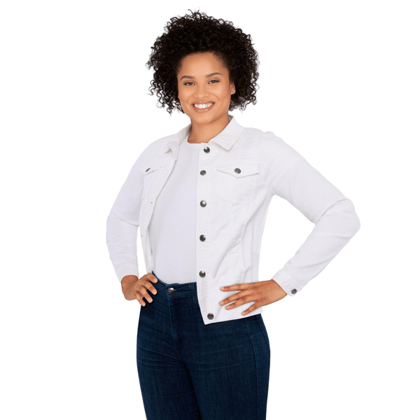 Plus Size Skye''s The Limit Essentials Denim Jean Jacket