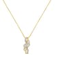 Diamond Classics&#8482; 1/20ctw. Round Diamond Swirl Pendant - image 3