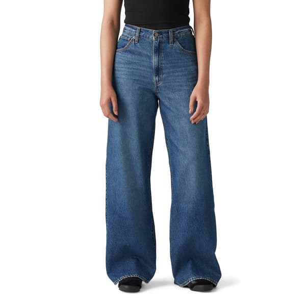 Womens Levi''s® High Rise Cinch Baggy Jeans - image 