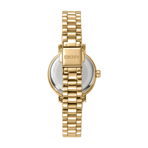 Womens DKNY Essentials Gold Bracelet Watch Gift Set DK1L165M0065