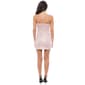 Juniors Jump 3D Floral Sequin Slip Sheath Dress - image 2