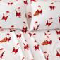 Freshfolds Cotton Jolly Santa Holiday 4pc. Flannel Sheet Set - image 4