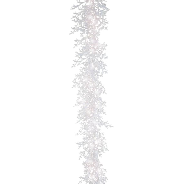 National Tree 6ft. Christmas by the Sea Coral Pre-Lit Garland