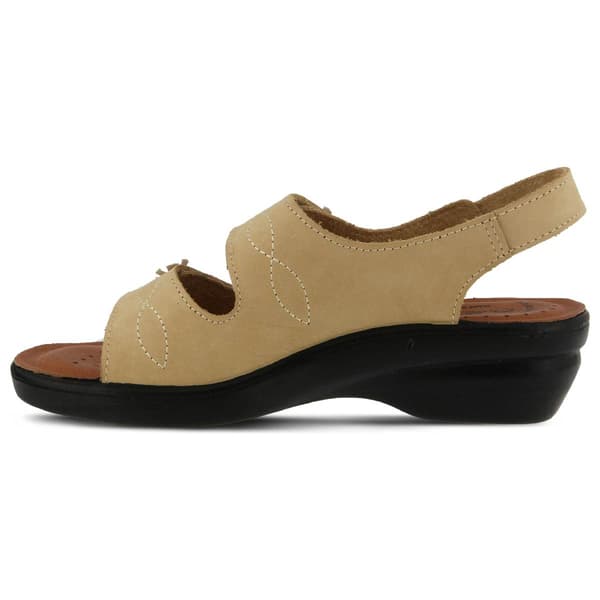 Womens Flexus® By Spring Step Ceri Strappy Sandals - Beige