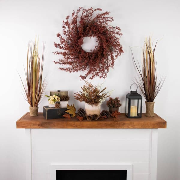Northlight Seasonal Fall Burgundy Berry Artificial Wreath