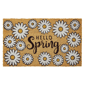 VCNY Home Hello Spring Floral Outdoor Coir Doormat - image 1