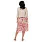 Womens Sandra Darren Solid Jacket with Print Dress - image 3