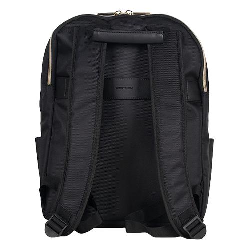 Kenneth Cole® Reaction™ Quilted Black & Gold Backpack