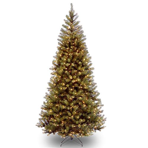 National Tree 6.5ft. Pre-lit Clear Lights Aspen Spruce Tree - image 