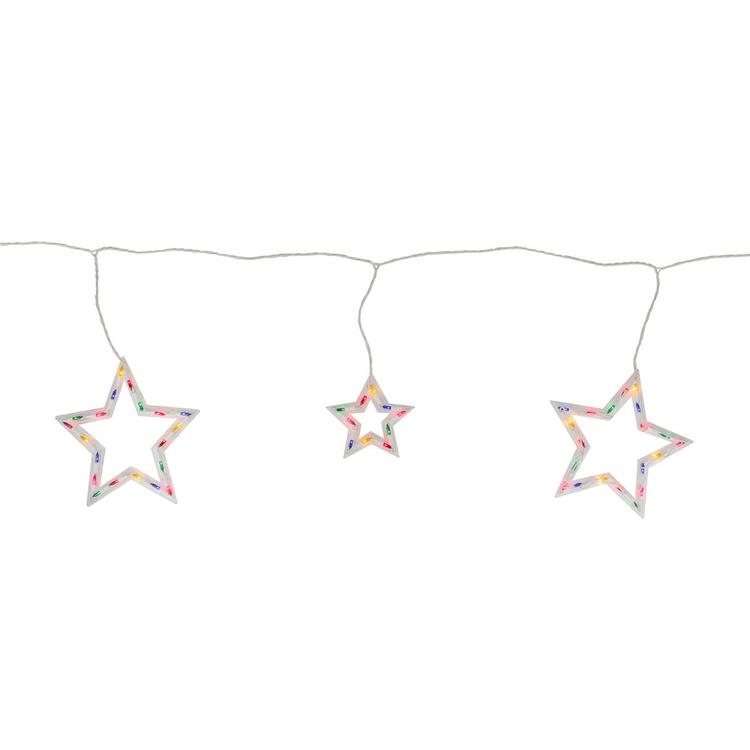 Northlight Seasonal 8.5ft. Star Mini Icicle Christmas Lights