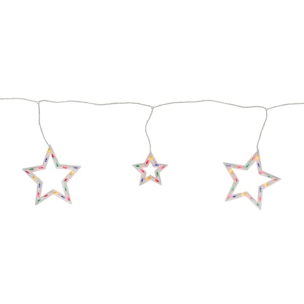 Northlight Seasonal 8.5ft. Star Mini Icicle Christmas Lights