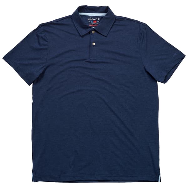 Mens Chaps Solid Super Soft Performance Polo