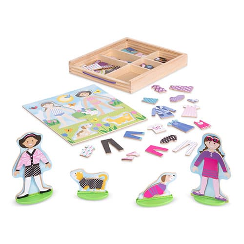 Melissa &amp; Doug® Best Friends Magnetic Dress Up Play Set