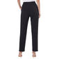 Womens NY Collection Pull On Solid Straight Leg Pants - image 2
