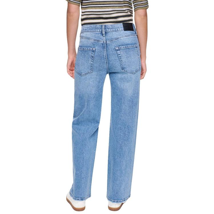 Womens DKNY Jeans Mid Rise Straight Leg Jeans