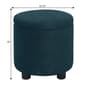 Convenience Concepts Designs4Comfort Round Ottoman - image 3