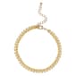 Jessica Simpson Yellow Gold Clear Rhinestone Anklet Set - image 2