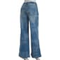 Juniors No Comment Western Print Wide Leg Jeans - image 3