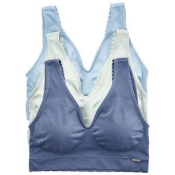 Plus Size Nautica 3pk. Lounge Bras - NT1583-3PKN