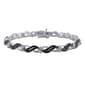 Radiant Rainbow(tm) 1/4ctw. Diamond Infinity Link Bracelet - image 1