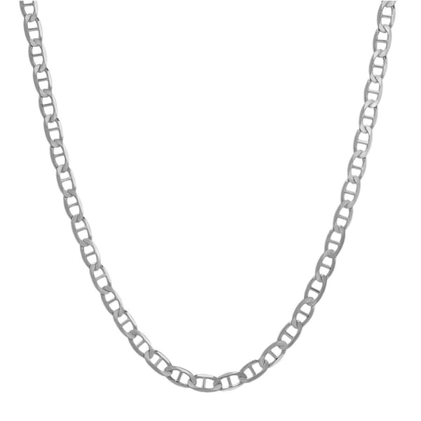 18in. Sterling Silver Marina Chain Necklace - image 