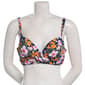 Womens Catherine Malandrino Floral Bloom Bikini Swim Top - image 1